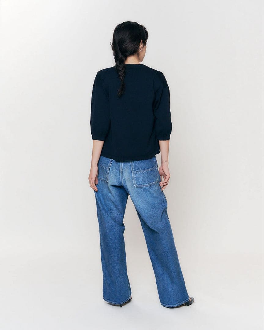 ★美品★シンゾーン shinzone TOOL DENIM PANTS ブルー