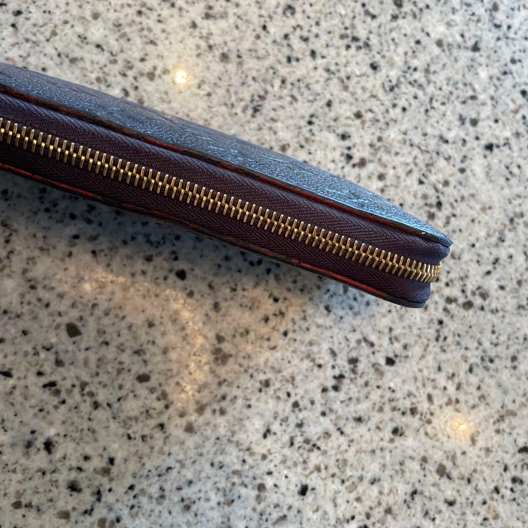 ルイヴィトン　アンプラント　ジッピーウォレット　長財布　マリーヌルージュ