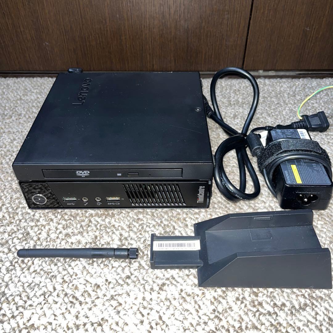 Lenovo ThinkCentre M93p tiny+光学ドライブ