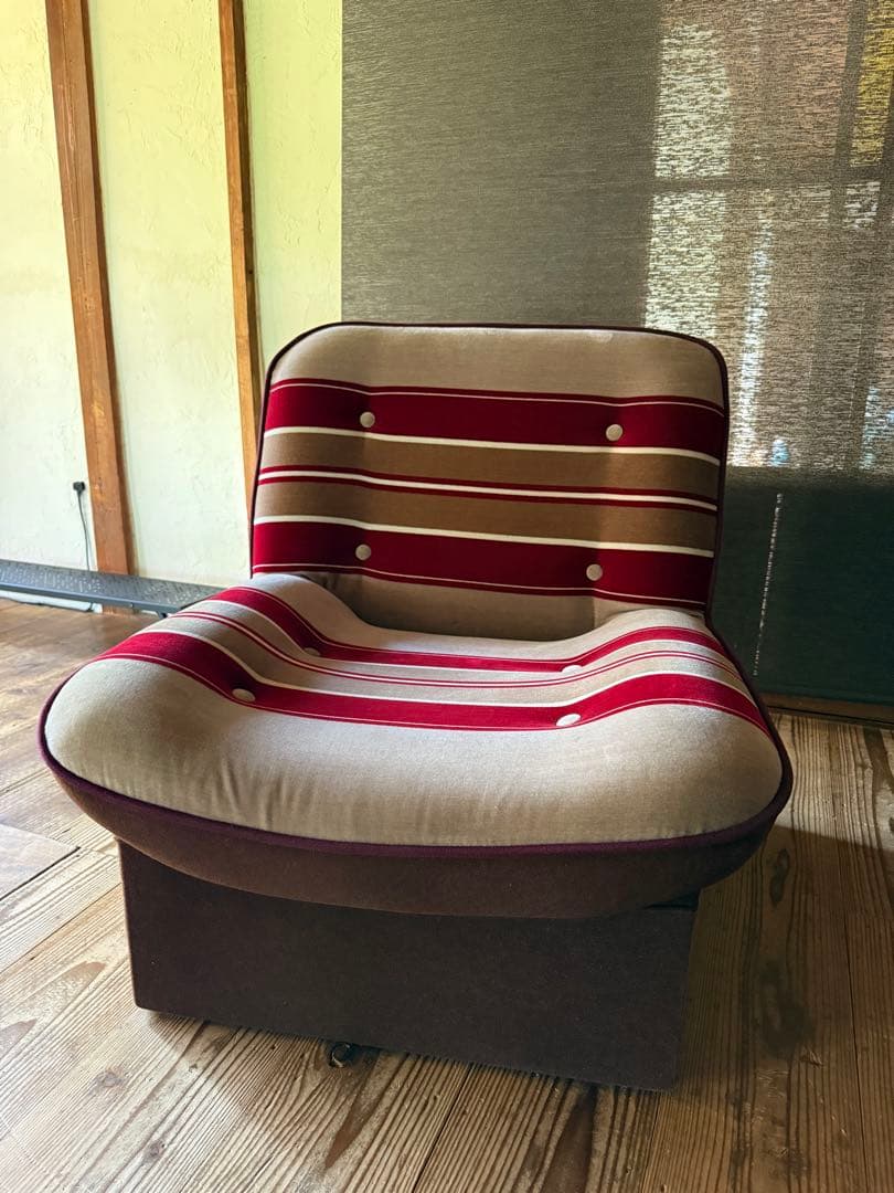vintage 一人掛けソファ　レトロ家具　/ミッドセンチュリー　②