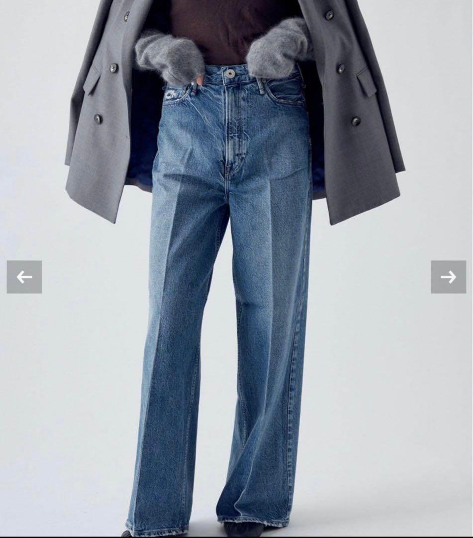 upper hights THE SISTER ワイドストレートデニムパンツ23