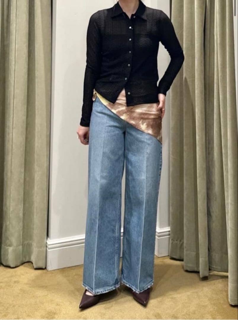 upper hights THE SISTER ワイドストレートデニムパンツ23