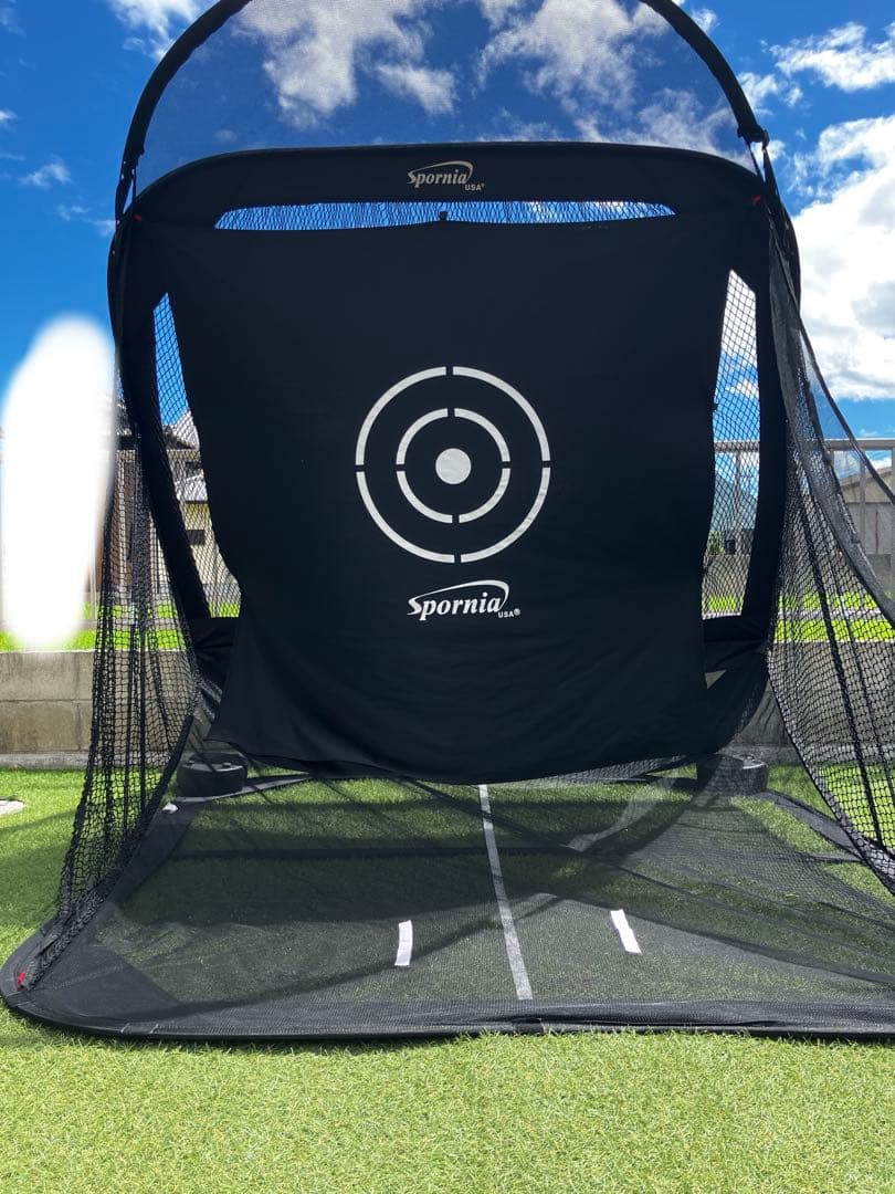 Spornia ゴルフネット シャンク防止ネット付き