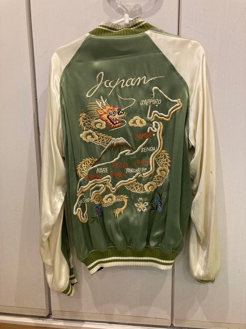 y*m様 フラッドヘッドTHE FLAT HEAD リバーシブルスカジャン ドラ