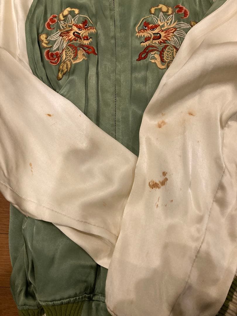 y*m様 フラッドヘッドTHE FLAT HEAD リバーシブルスカジャン ドラ