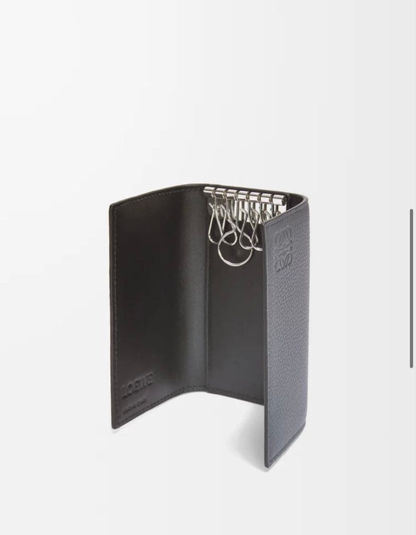 LOOTIE ブラック レザー キーケース