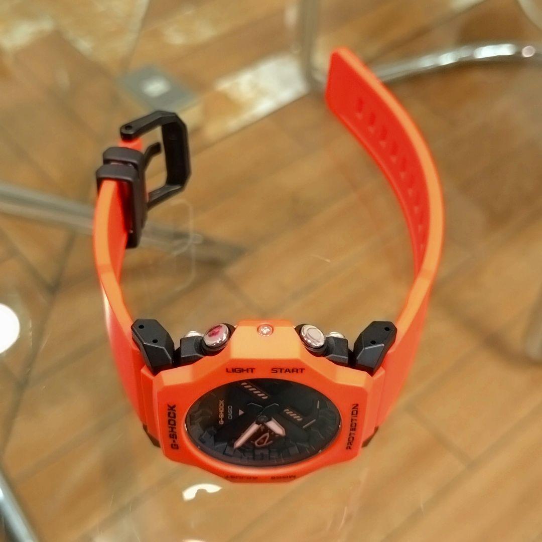 【極美品】CASIO　G-SHOCK　GA-2300FL レスキューオレンジ