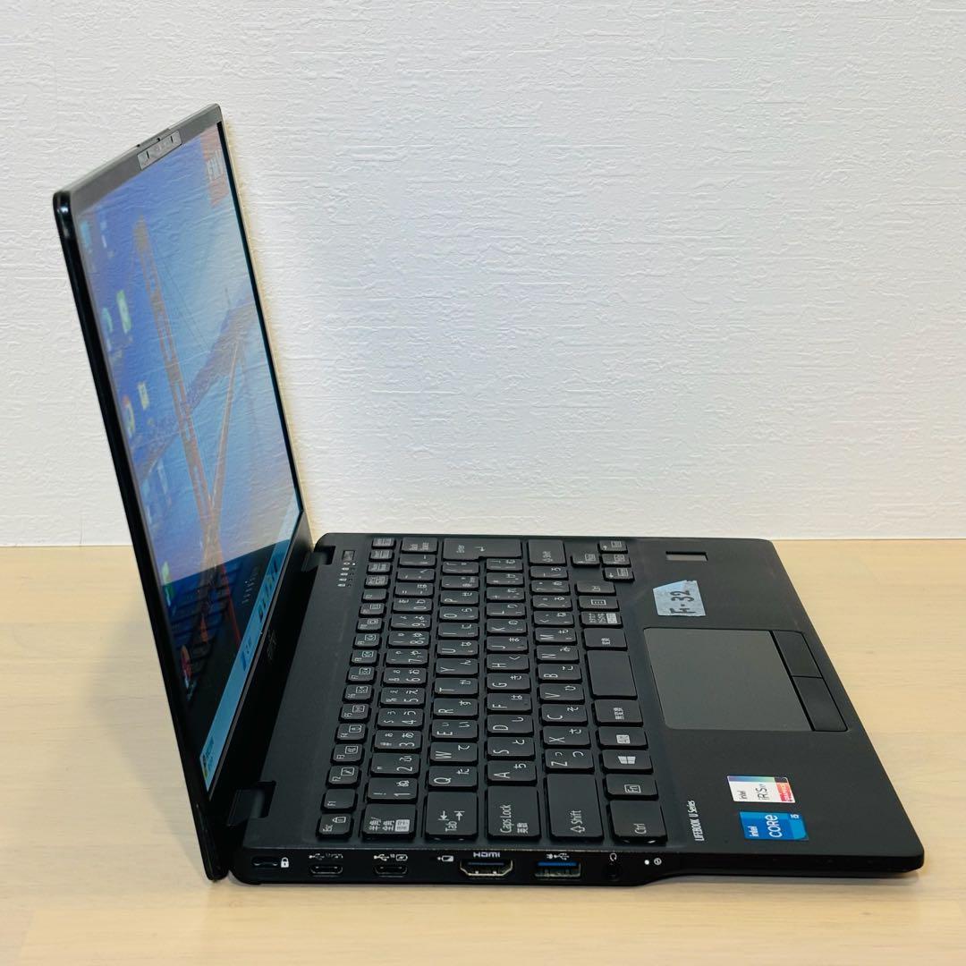 富士通 2021年 第11世代 i5 SSD 256GB オフィス付き F32