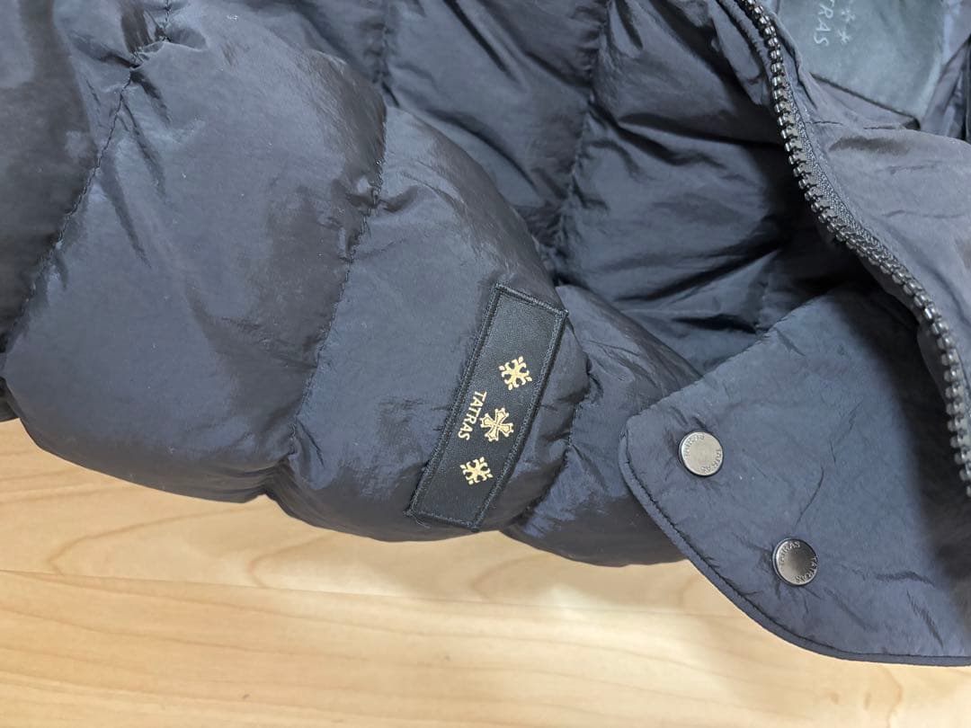 タトラス　POLITEAMA ポリテアマ ダウンジャケット　02 ブラック　9号