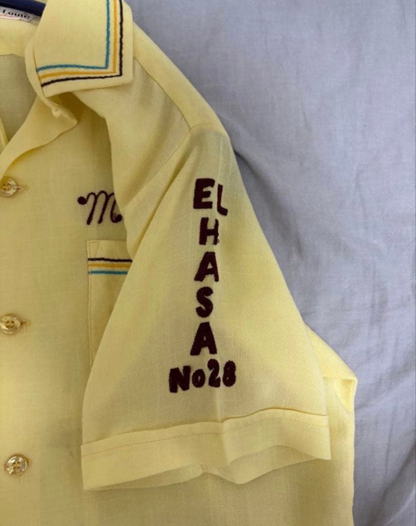 チ*ン様 50s 60s キングルイ ボウリングシャツ ビンテージ アメカジ 開