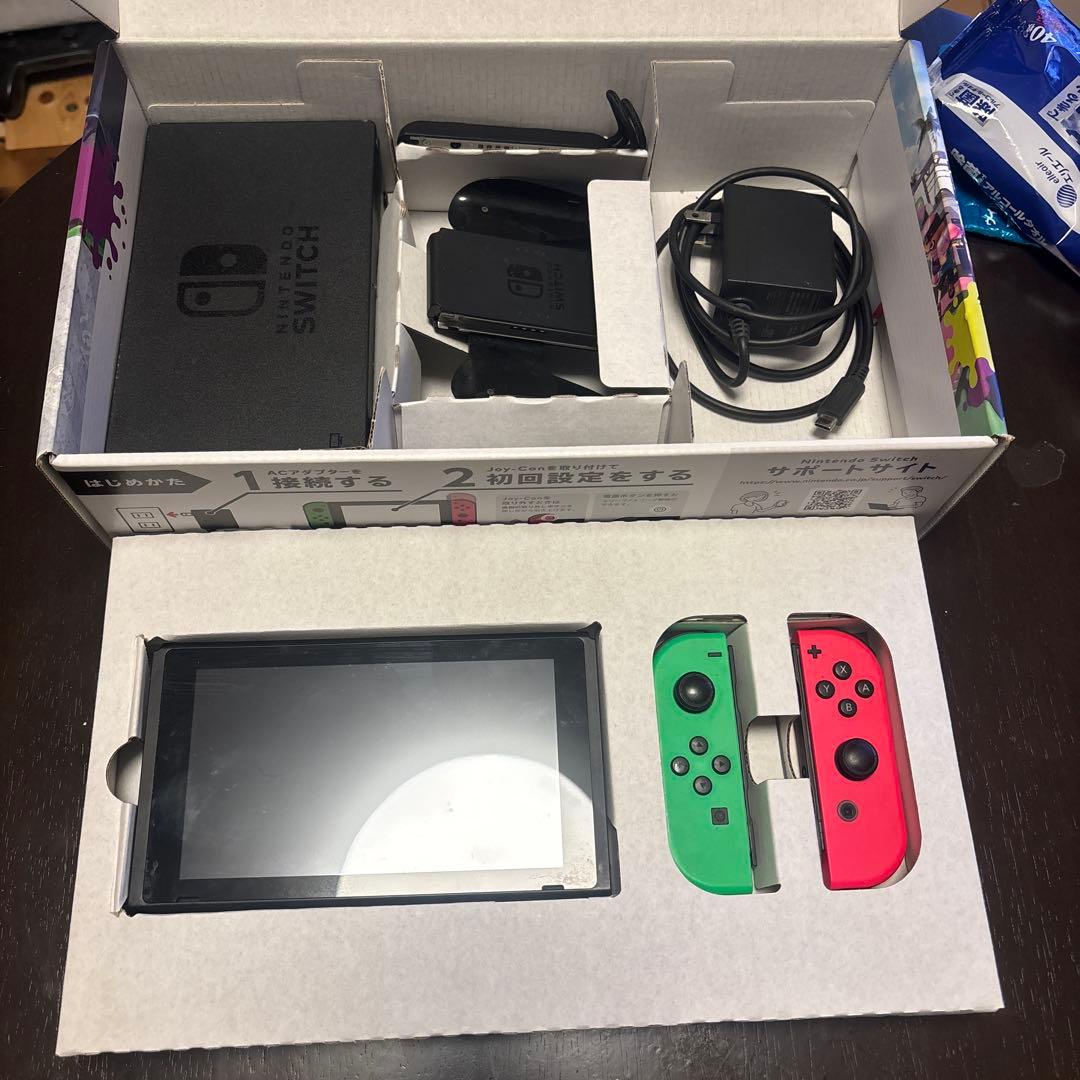 Nintendo Switch 本体　Splatoon2 カラー