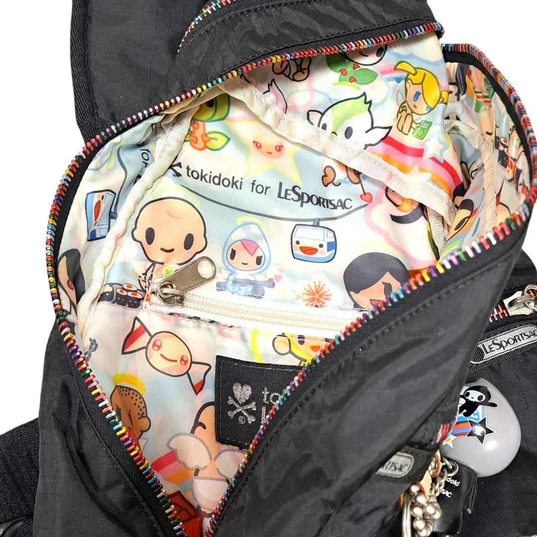 希少　レスポートサック　tokidoki　コラボ 　ボディバッグ　ナイロンバッグ