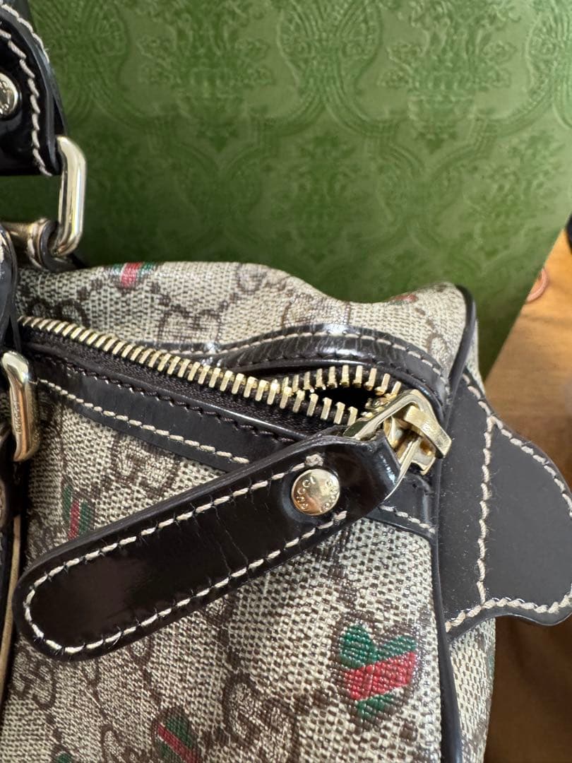 GUCCI GGパターン ボストンバッグ