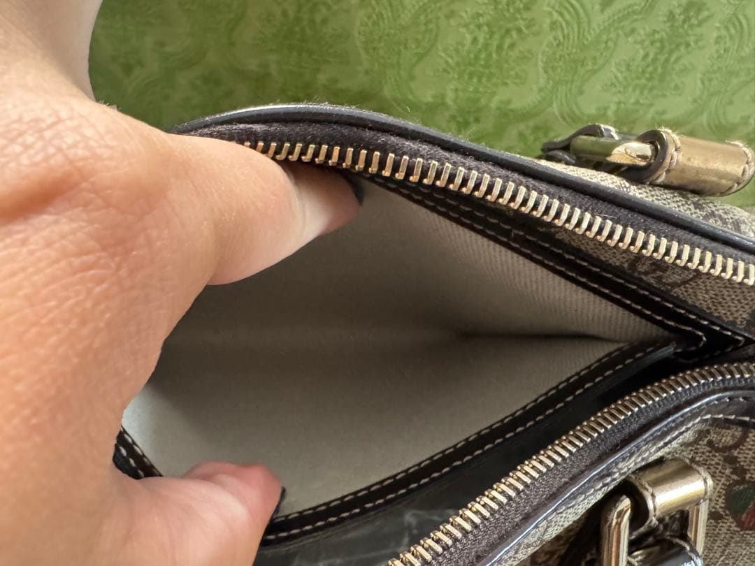 GUCCI GGパターン ボストンバッグ