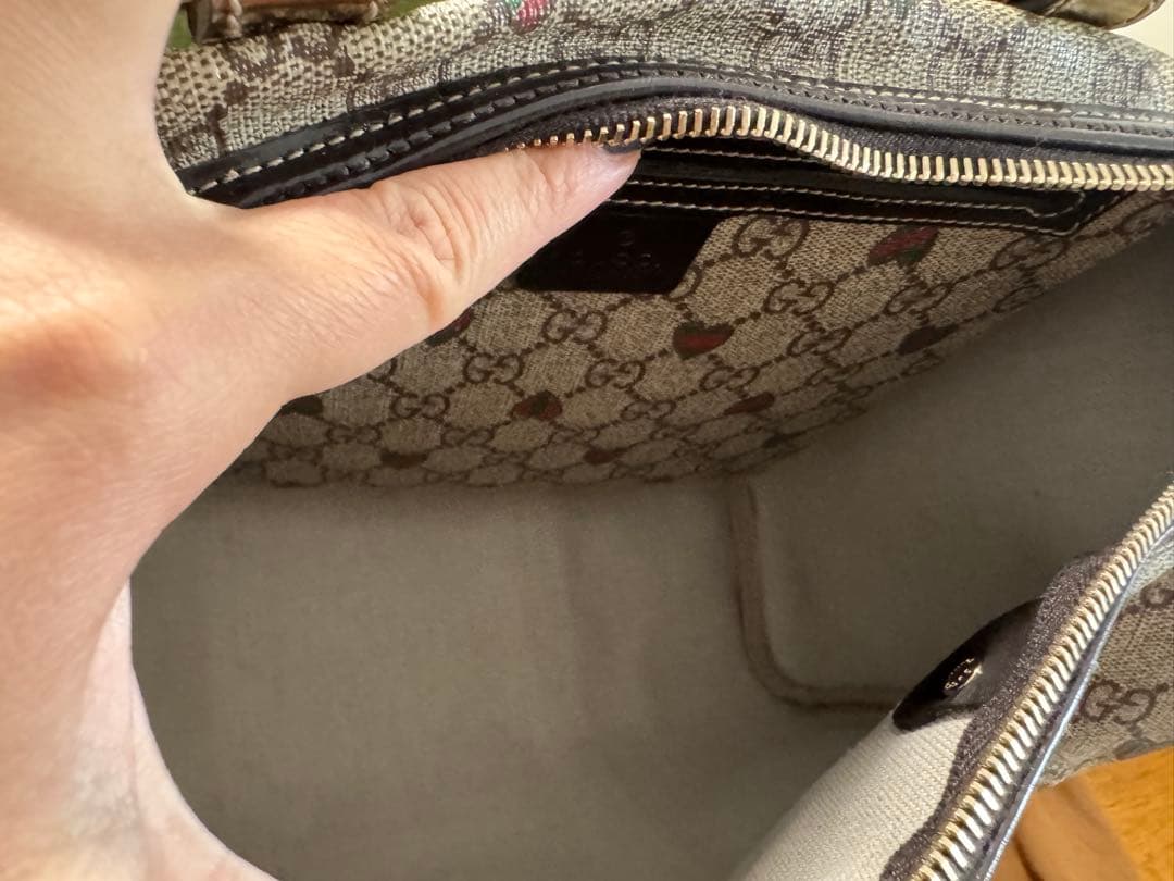 GUCCI GGパターン ボストンバッグ