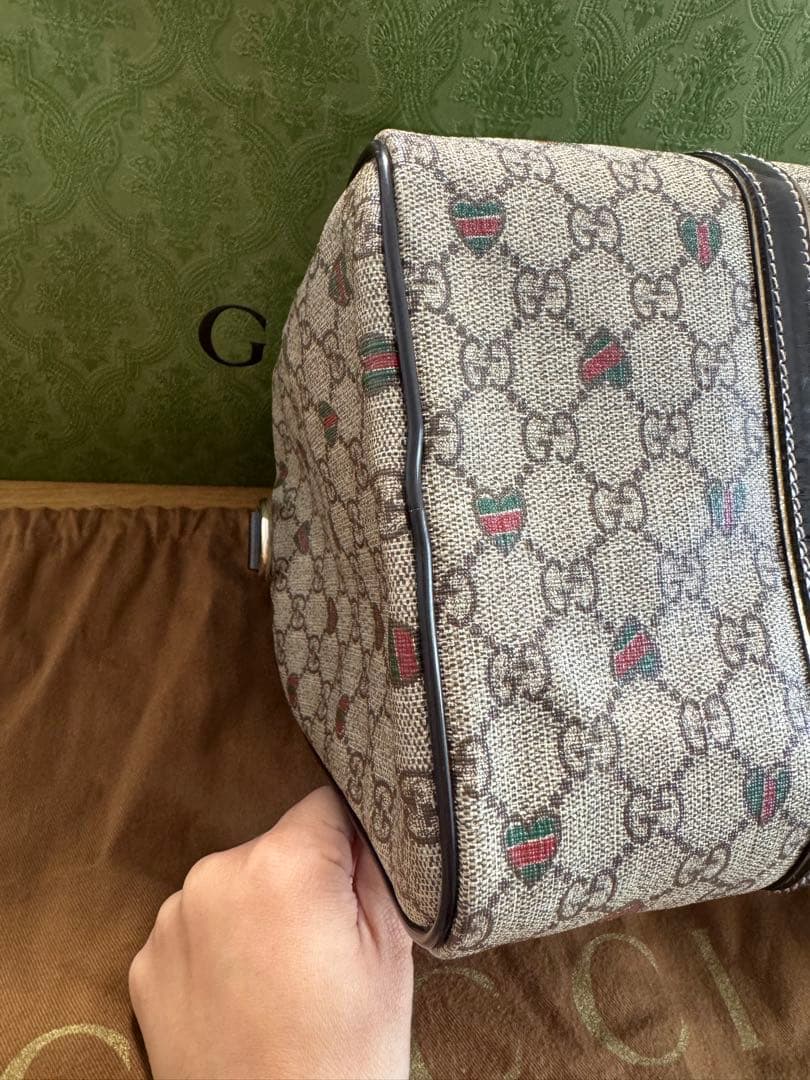 GUCCI GGパターン ボストンバッグ
