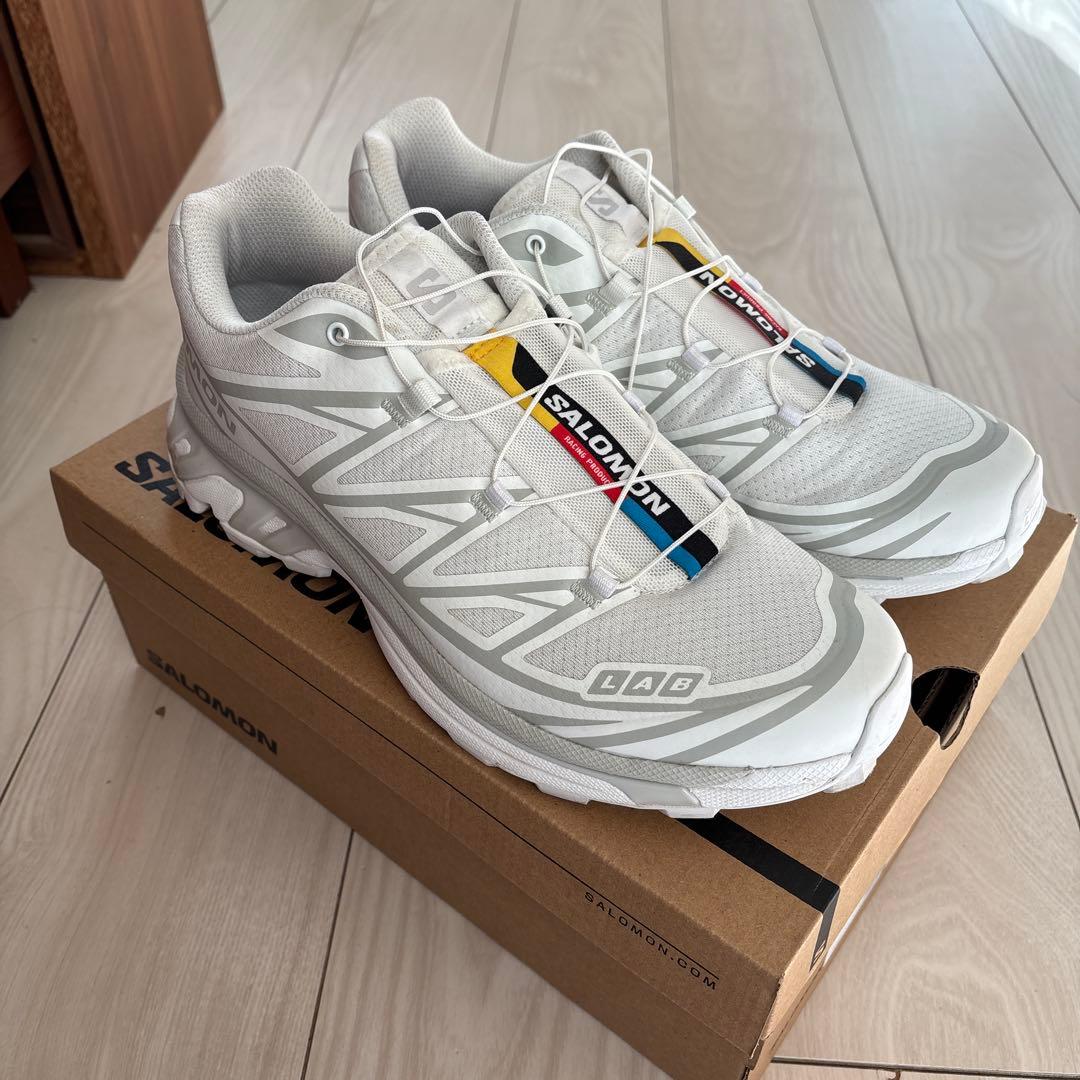 SALOMON XT-6 ホワイト