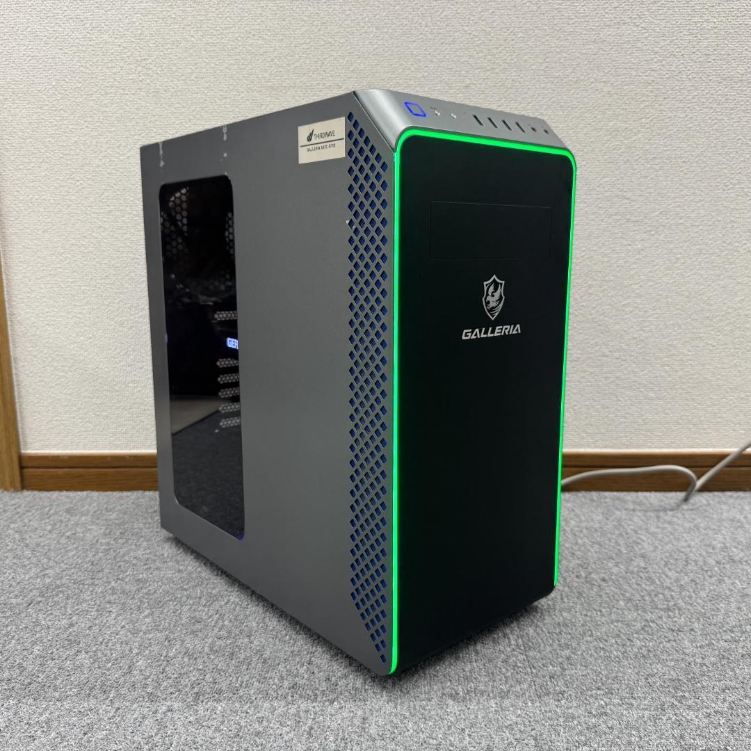 【新型ガレリア】Ryzen 7 RTX2060 16GB 新品SSD搭載✨