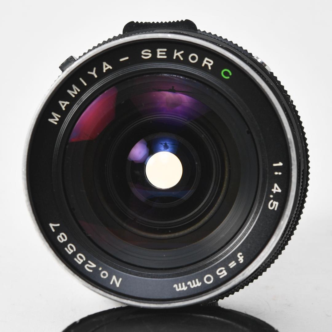 マミヤ SEKOR 50mm F4.5 RB67用 中判カメラ用 広角レンズ