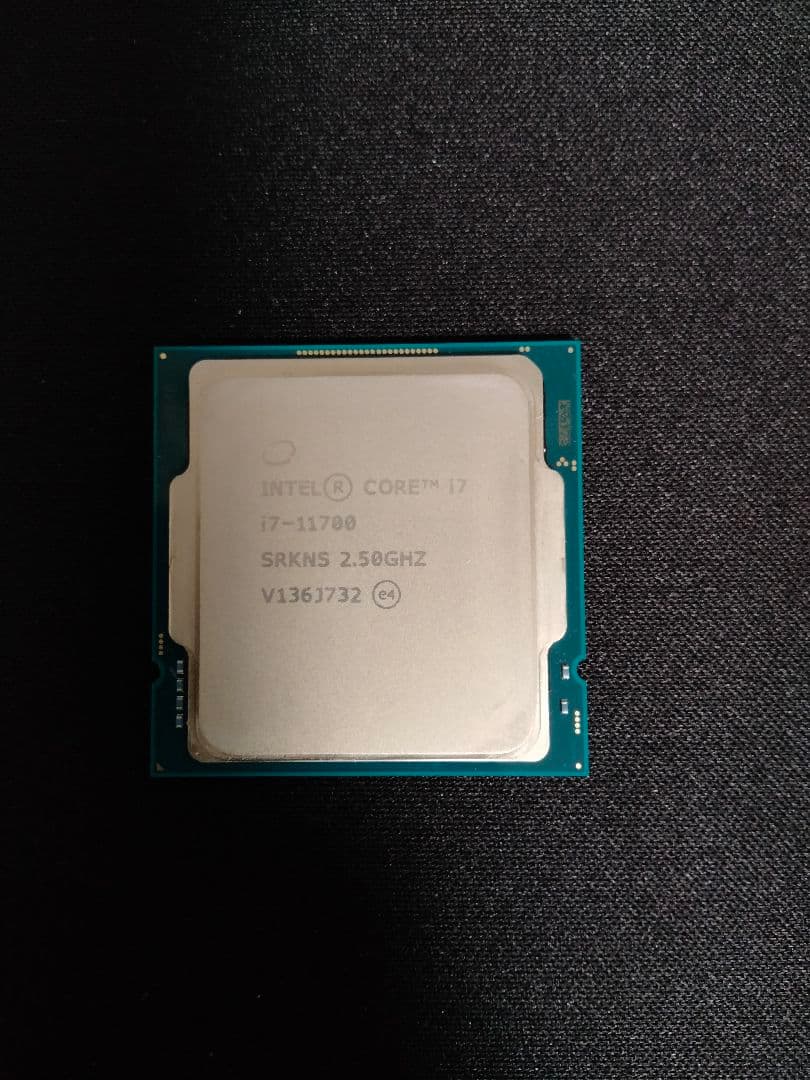 CPU Intel Core i7-11700 CPU 2.50GHz