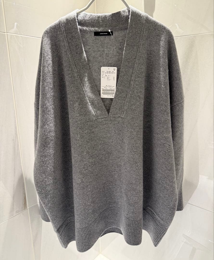 【未使用】MUSIC DEEP V ルーズプルオーバー