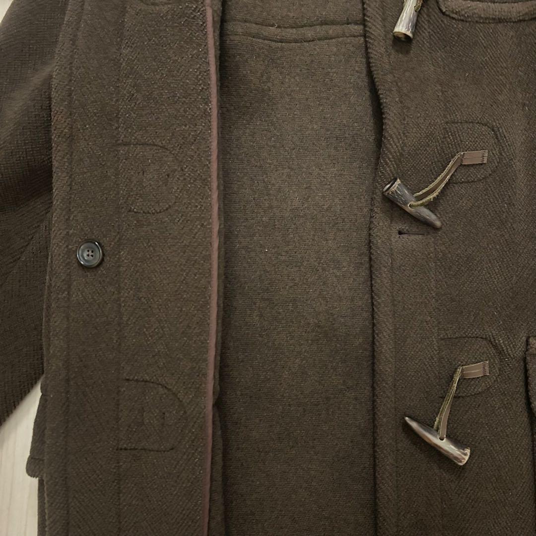 【最終値下げ】OLD ENGLAND ダッフルコート ムーアブルックヘリンボーン