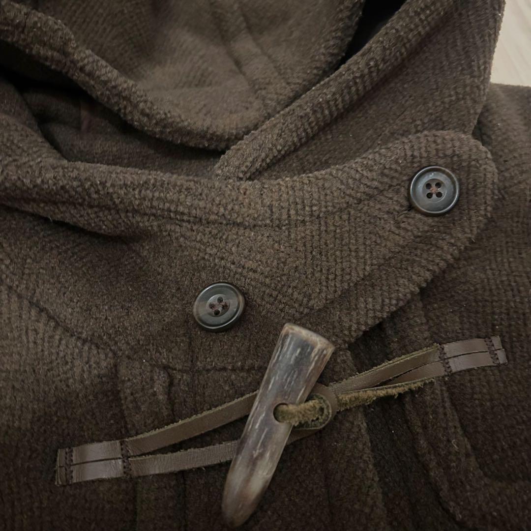 【最終値下げ】OLD ENGLAND ダッフルコート ムーアブルックヘリンボーン