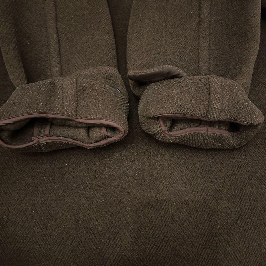 【最終値下げ】OLD ENGLAND ダッフルコート ムーアブルックヘリンボーン