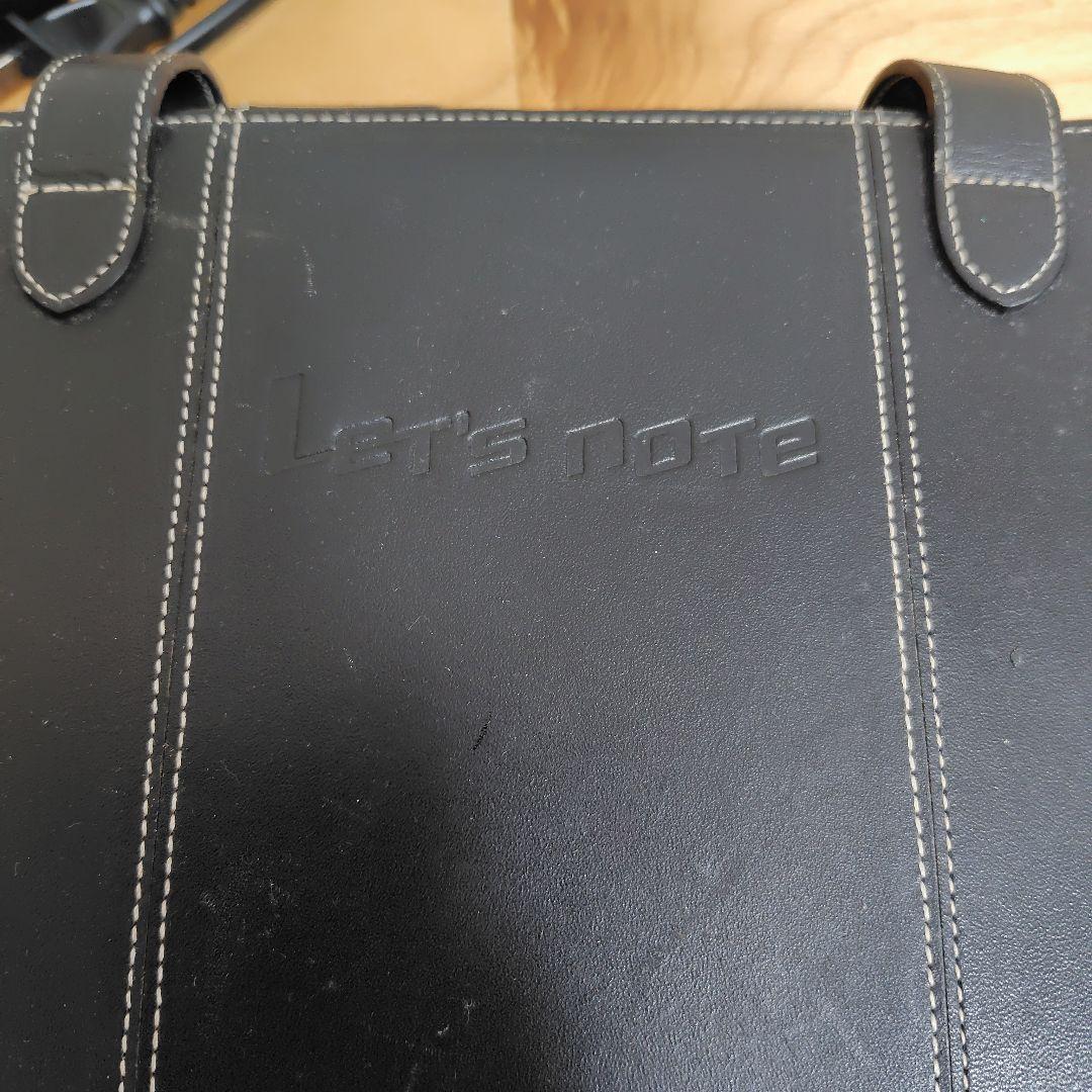 レッツノート本革純正カバー(パソコンケース)付き
