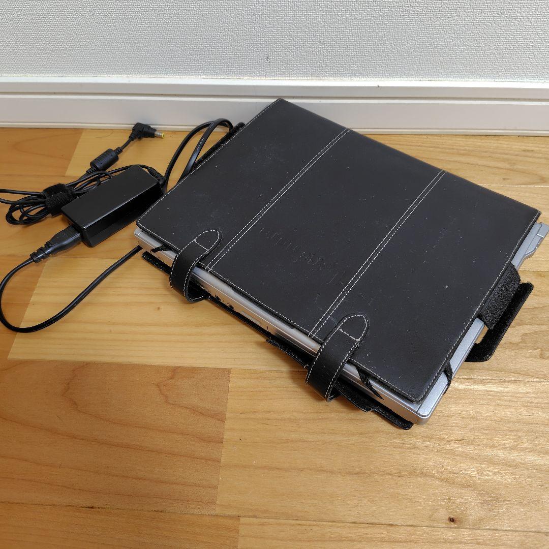 レッツノート本革純正カバー(パソコンケース)付き