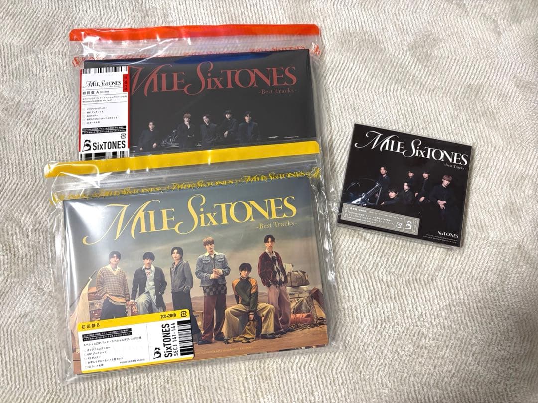 MILE SIXTONES アルバム 3枚セット