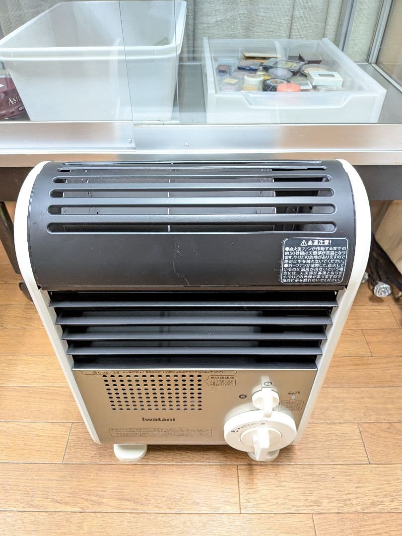 イワタニ風暖カセットガスファンヒーターCB-FH-1 動作確認済み防災他 暖房②