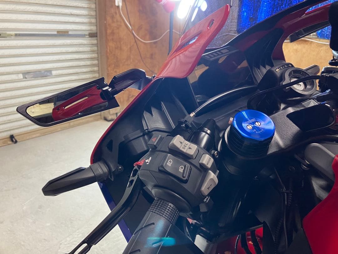 CBR600RR ステルスミラー回転式（TCKMOTO CNC）