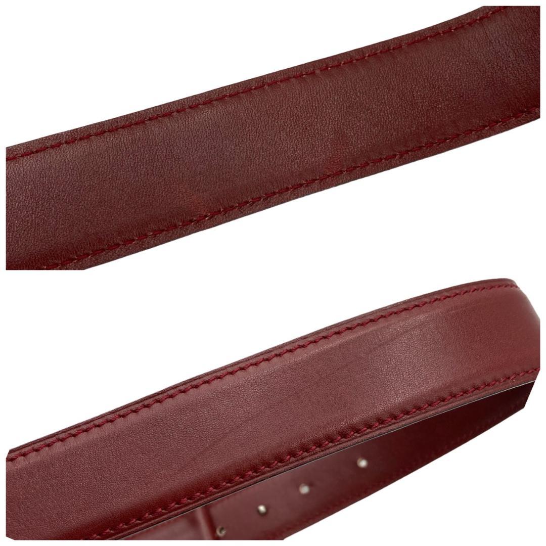 良品✤【Cartier／カルティエ】ベルト　66-74㎝　マストライン1212
