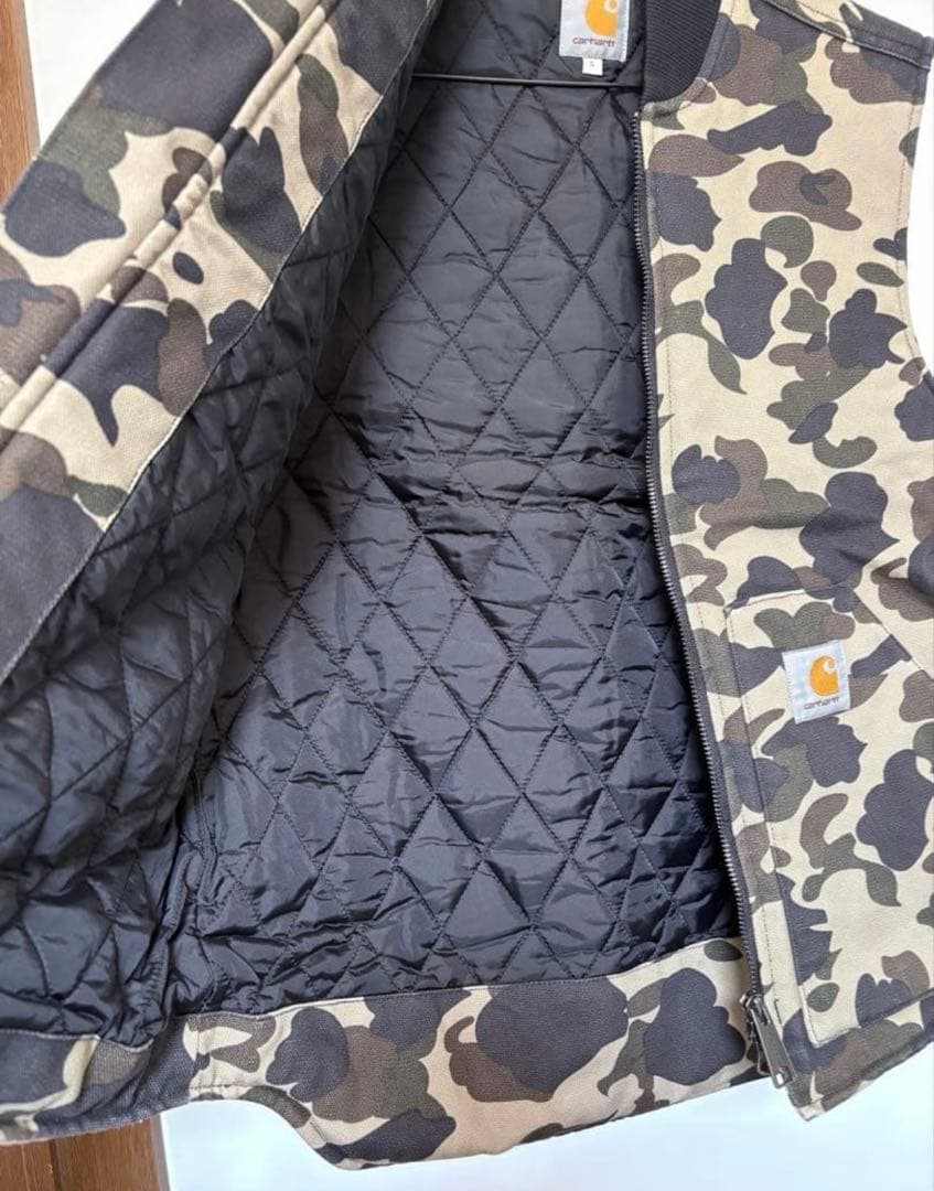 【専用】Carhartt WIP カーハート ダックカモフラージュ ベスト S