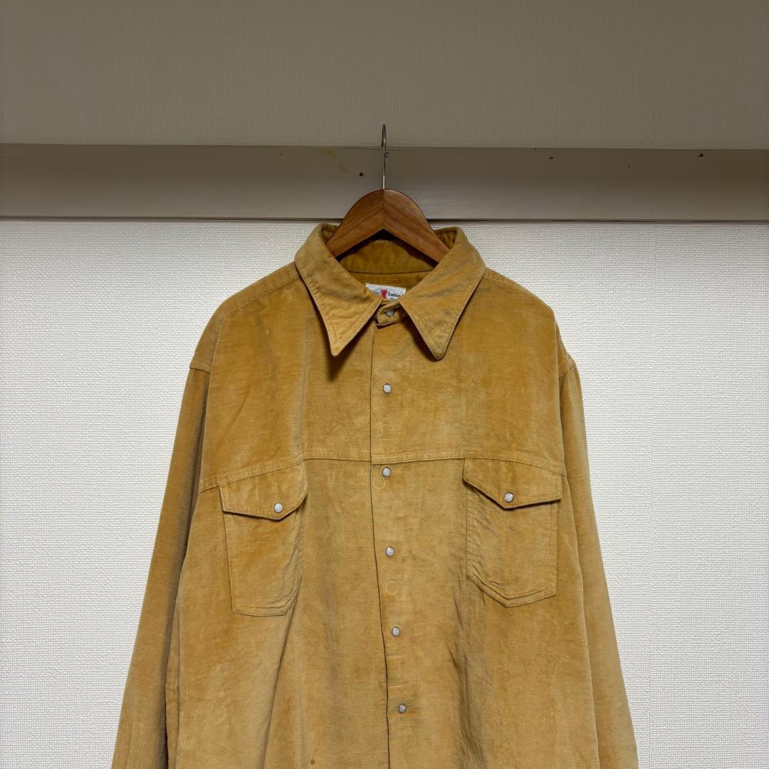70s〜 Neiman Marcus コーデュロイウエスタンシャツ