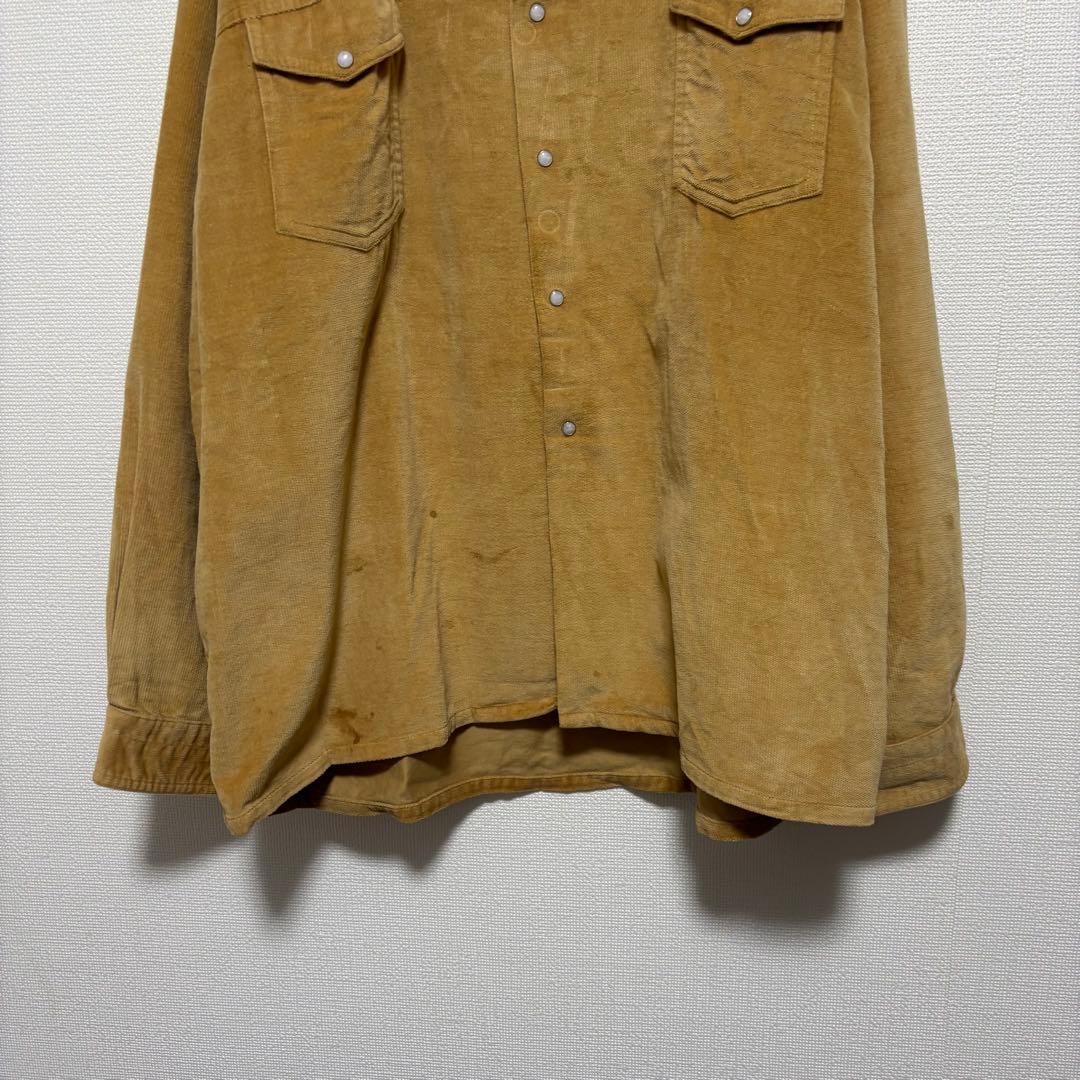 70s〜 Neiman Marcus コーデュロイウエスタンシャツ