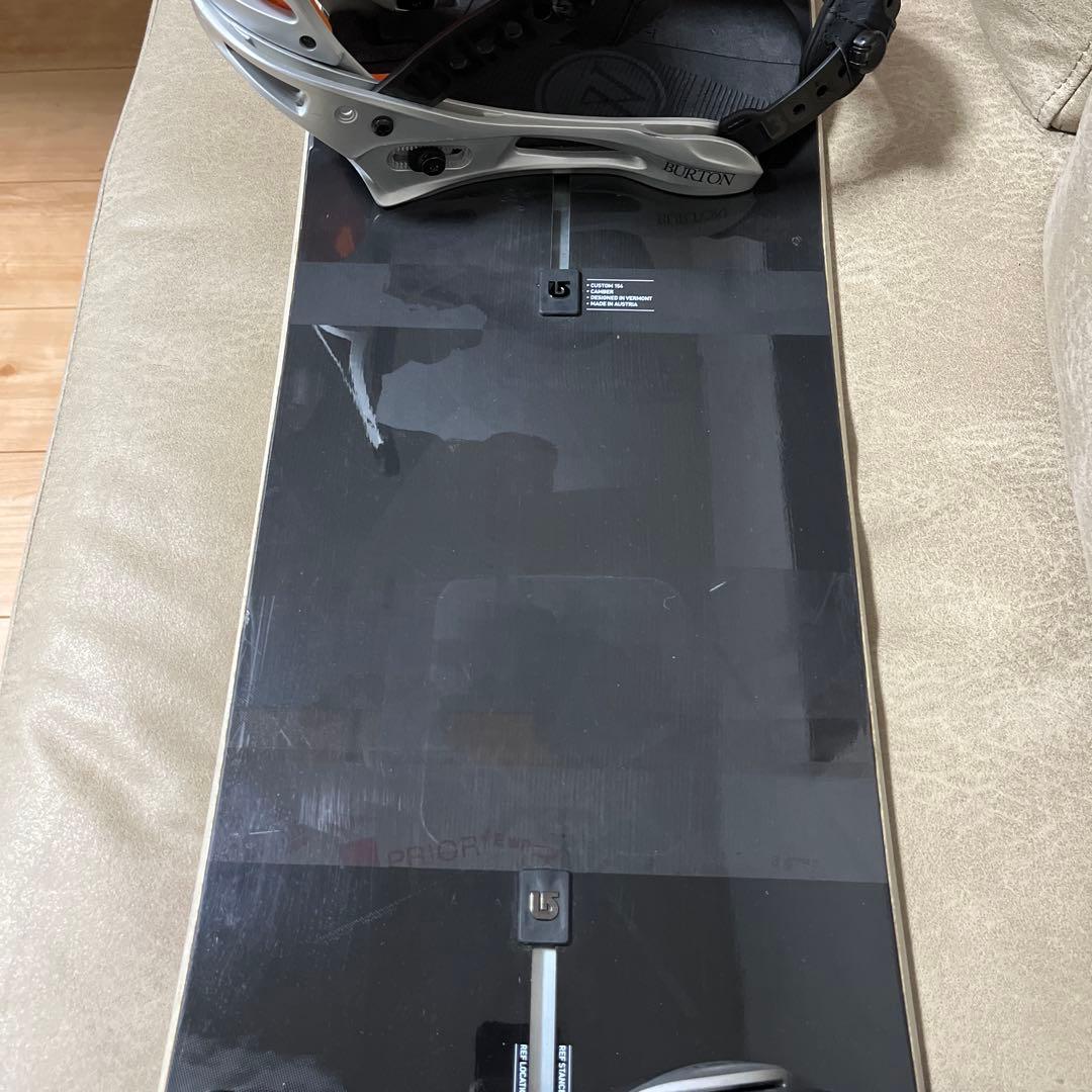 BURTON CUSTOM 154 × BURTON MALAVITA M