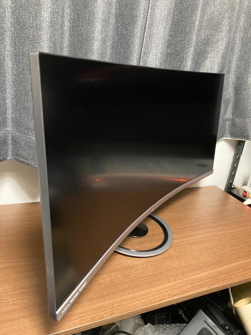 〇傷有り ASUS MX34VQ 34型湾曲ウルトラワイドモニター 中古品④