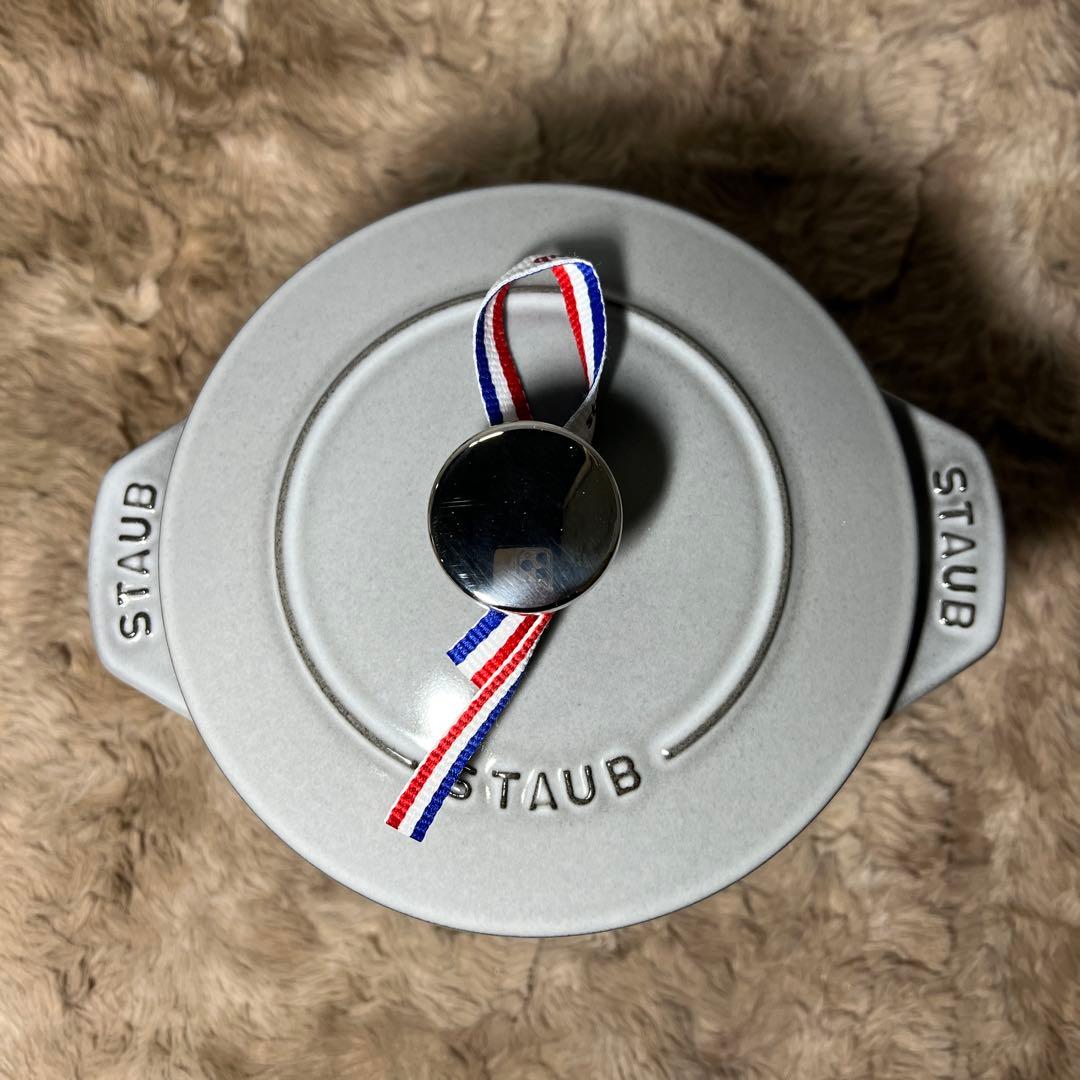 STAUB ラ　ココット de GOHAN M グレー 16cm 1.74L