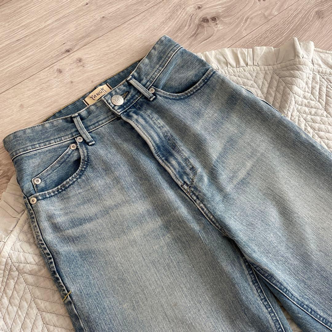 大人気♡美品YANUK ヤヌーク　ボーイズストレート\"LEA\" / TVS 25