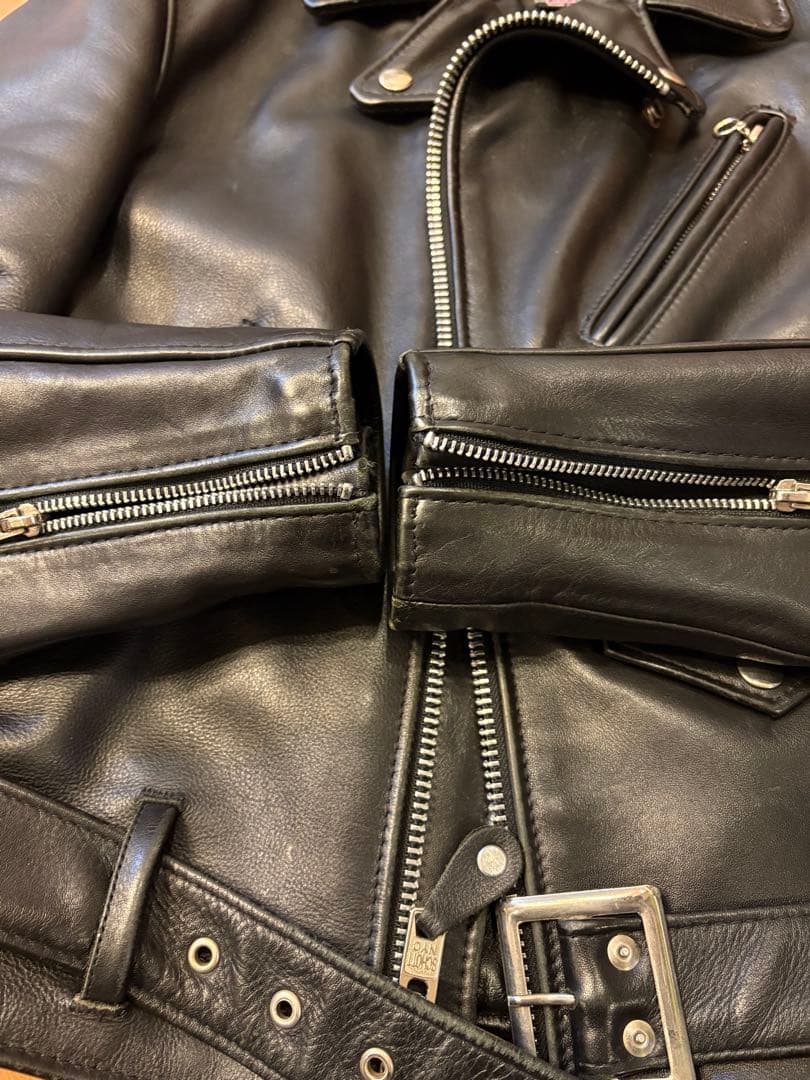 SCHOTT 613US ワンスター ダブルライダース 38