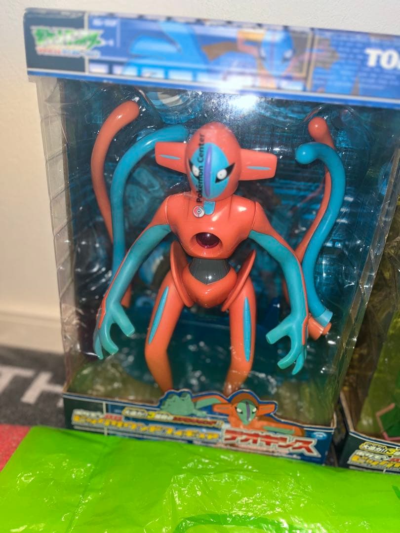 ヒ*キ様 ポケモンAG ビッグサウンドフィギュア　デオキシス、レックウザ　動作確