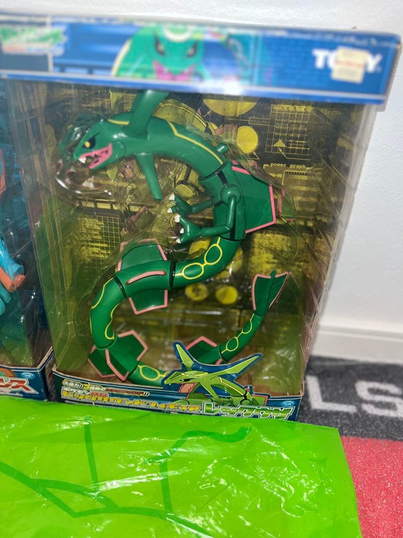 ヒ*キ様 ポケモンAG ビッグサウンドフィギュア　デオキシス、レックウザ　動作確