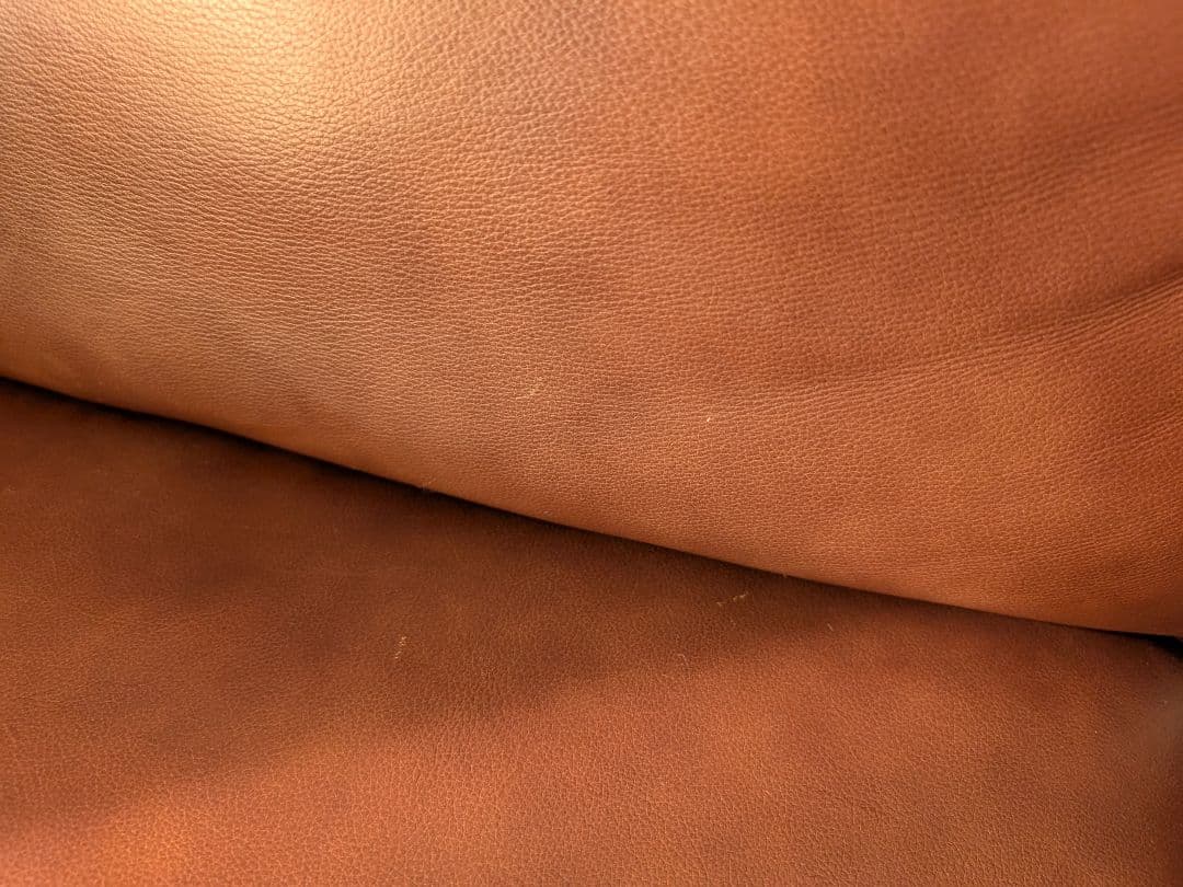 LOWYA本革ソファ（キャメル）