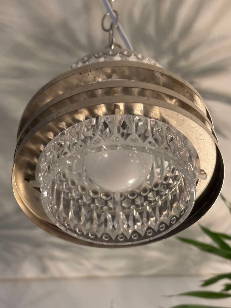 ビンテージガラス照明