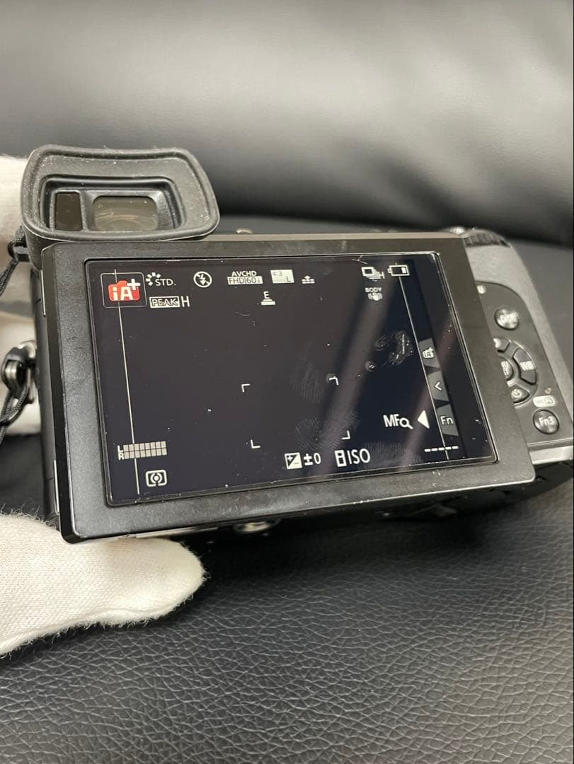 panasonic GX7 ブラック ボディ ミラーレス 動作品 説明書付