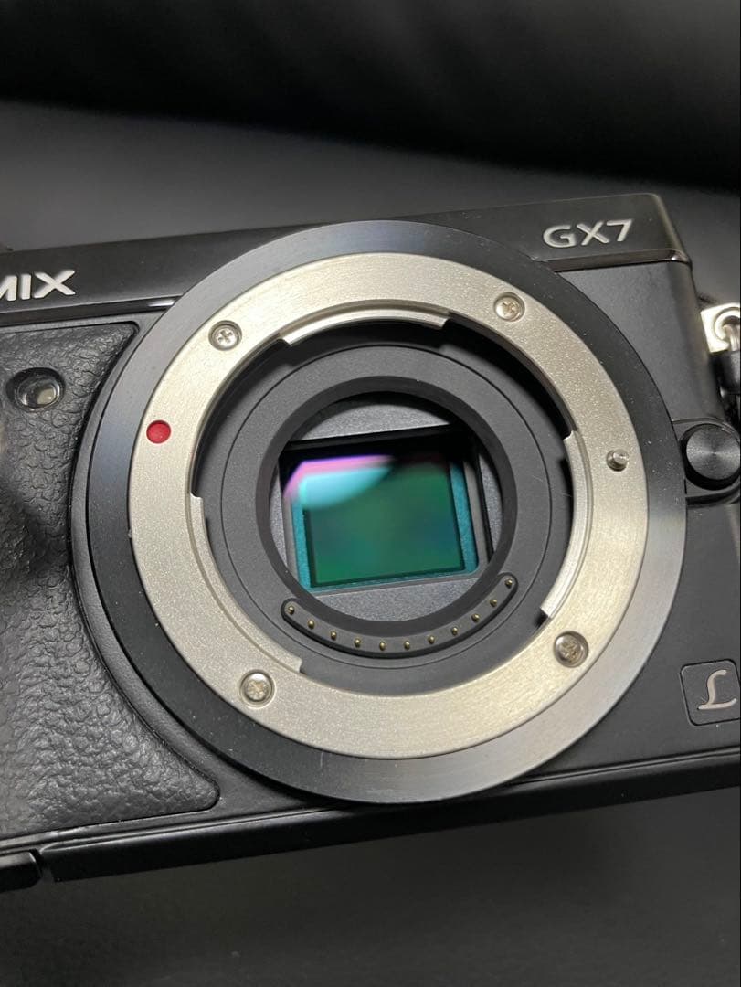 panasonic GX7 ブラック ボディ ミラーレス 動作品 説明書付