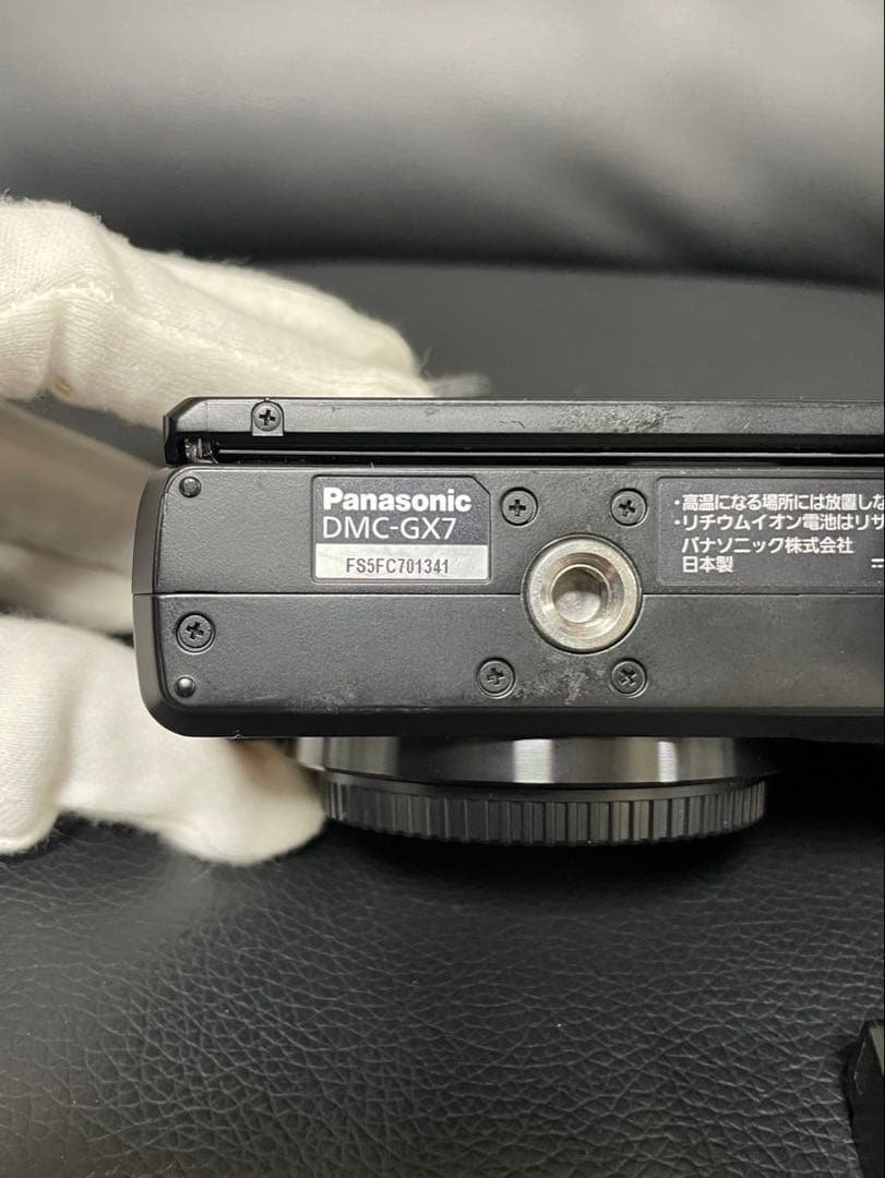 panasonic GX7 ブラック ボディ ミラーレス 動作品 説明書付