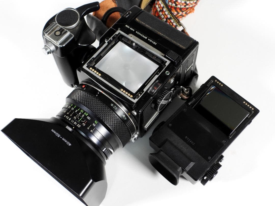 ZenzaBronicaゼンザブロニカ ETR レンズ 一眼レフ フィルムカメラ